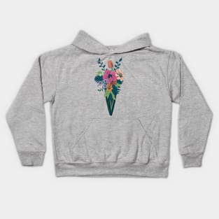 Package of Flowers Kids Hoodie